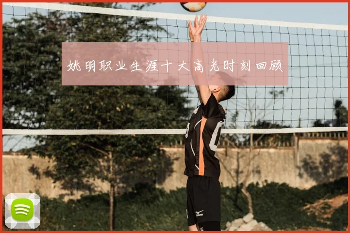 姚明职业生涯十大高光时刻回顾