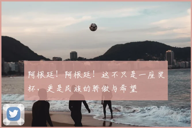 阿根廷！阿根廷！这不只是一座奖杯，更是民族的骄傲与希望